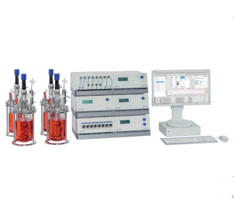 德國(guó)艾本德Eppendorf,DASGIP? Parallel Bioreactor System, 適用細(xì)胞培養(yǎng)，最大 50?sL/h 通氣, 12 罐體系統(tǒng)，臺(tái)式罐體