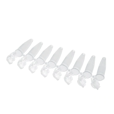 艾本德Eppendorf PCR Tubes, 0.2 mL, PCR 潔凈級(jí), 8 聯(lián)管，120 ?條 （960 個(gè)單管）